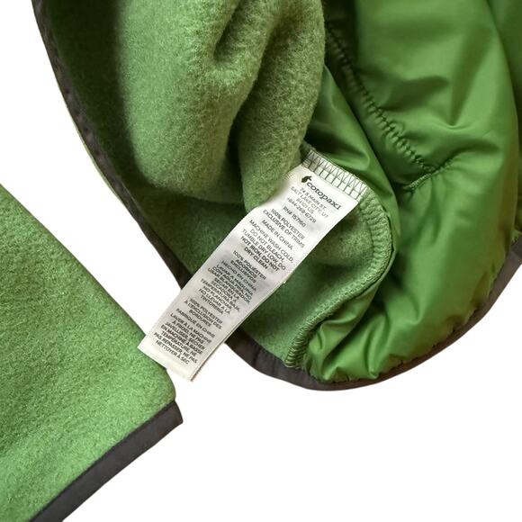 Cotopaxi Teca Fleece Full-Zip Jacket Women’s Medium Kelp Green Stripe Excellent - Picture 4 of 5